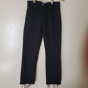 ZARA high waisted jeans!